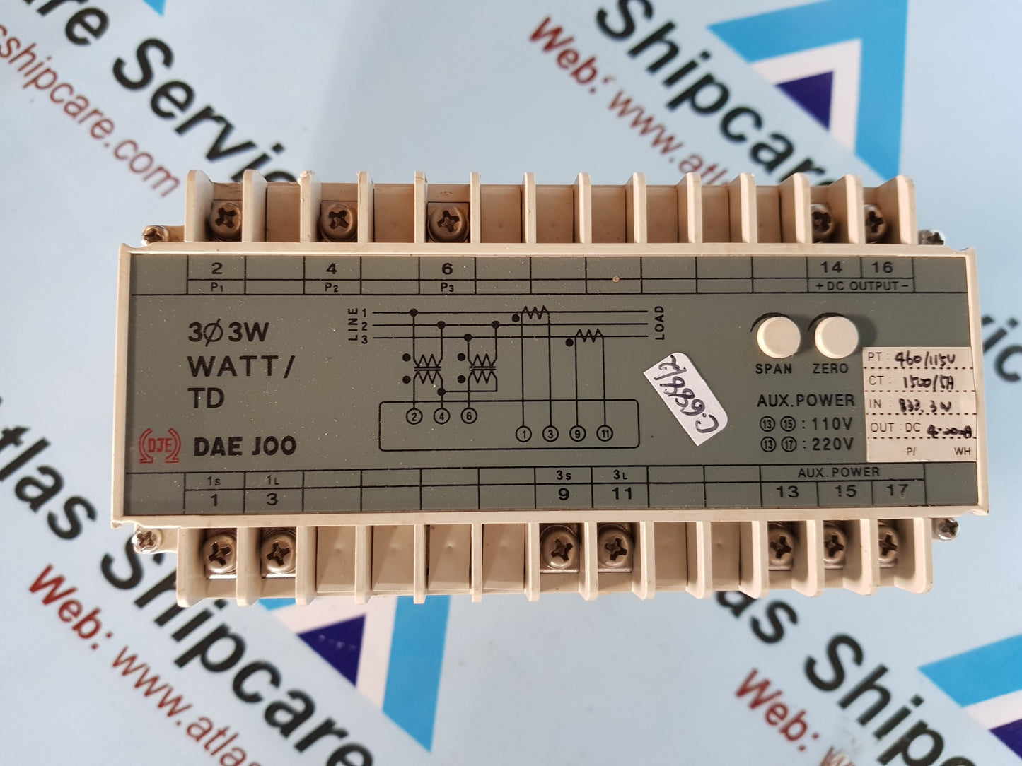 DAE JOO DT-33W-X1 TRANSDUCER