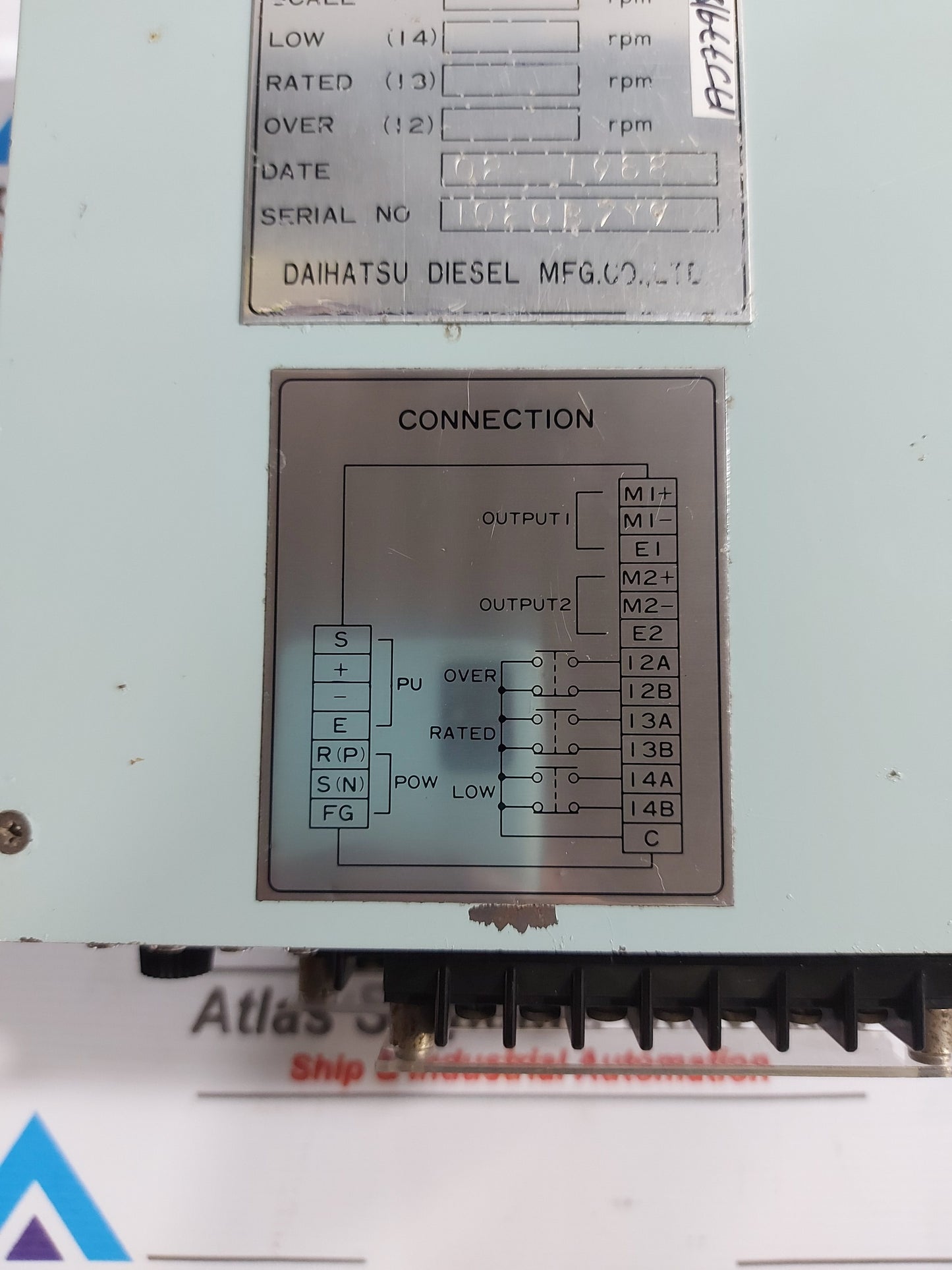 DAIHATSU SPEED SWITCH DC 24V 10W