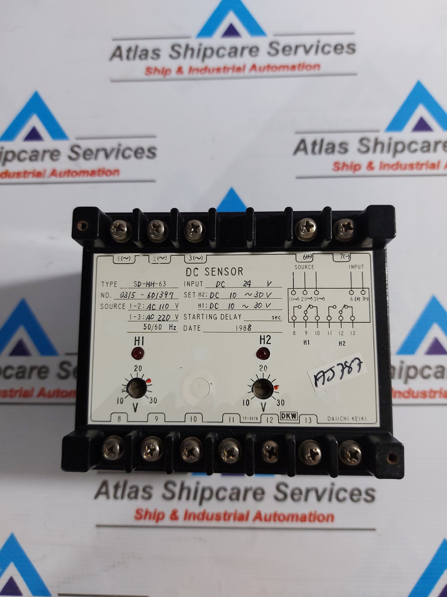 DAIICHI SD-HH-63 DC SENSOR DC 24V