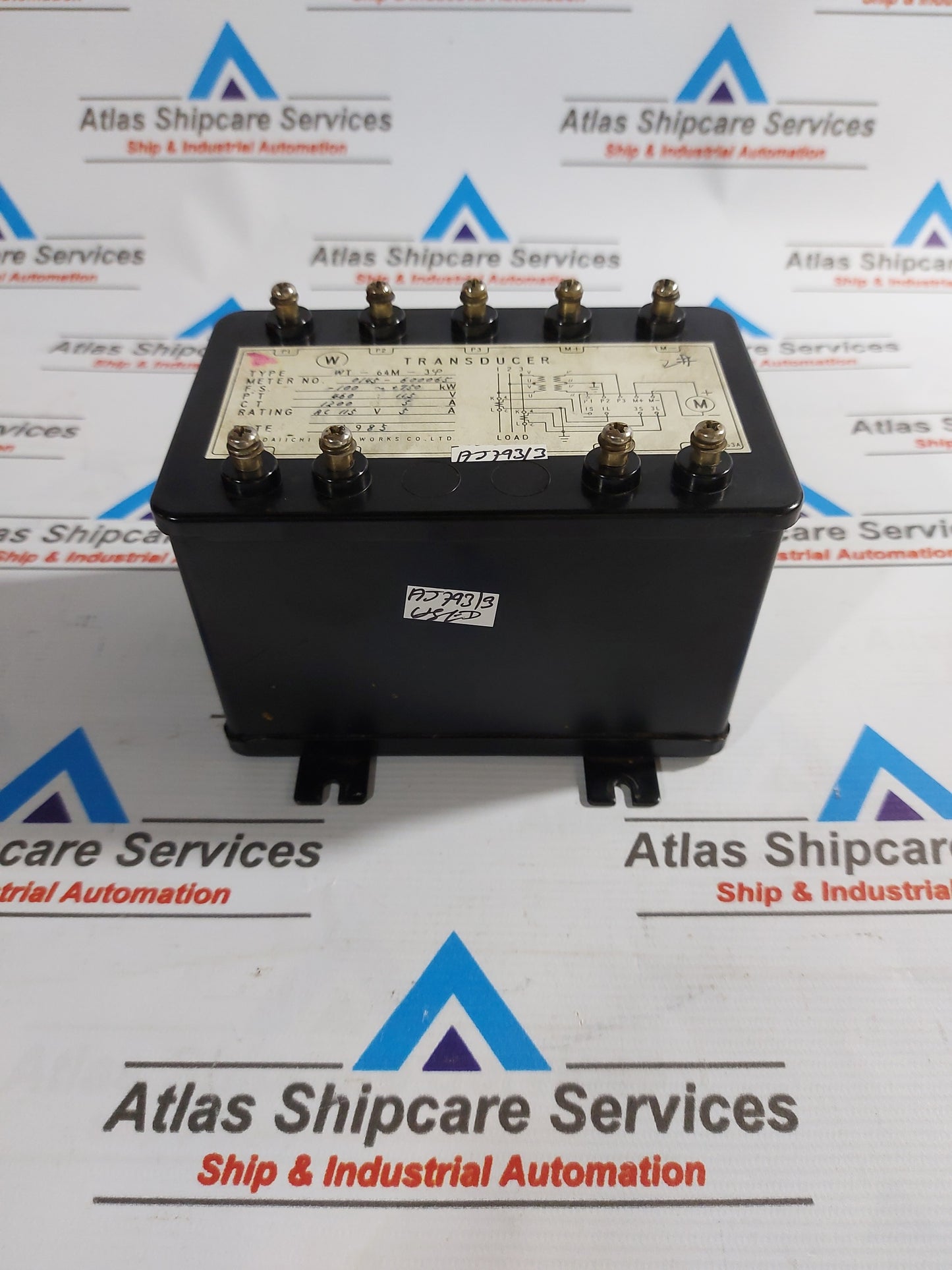DAIICHI WT-64M-3 TRANSDUCER AC 115V 5A
