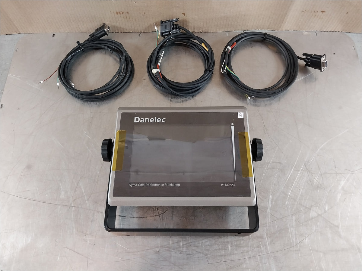 DANELEC KDU-220 KYMA SHIP PERFORMANCE MONITORING DISPLAY UNIT