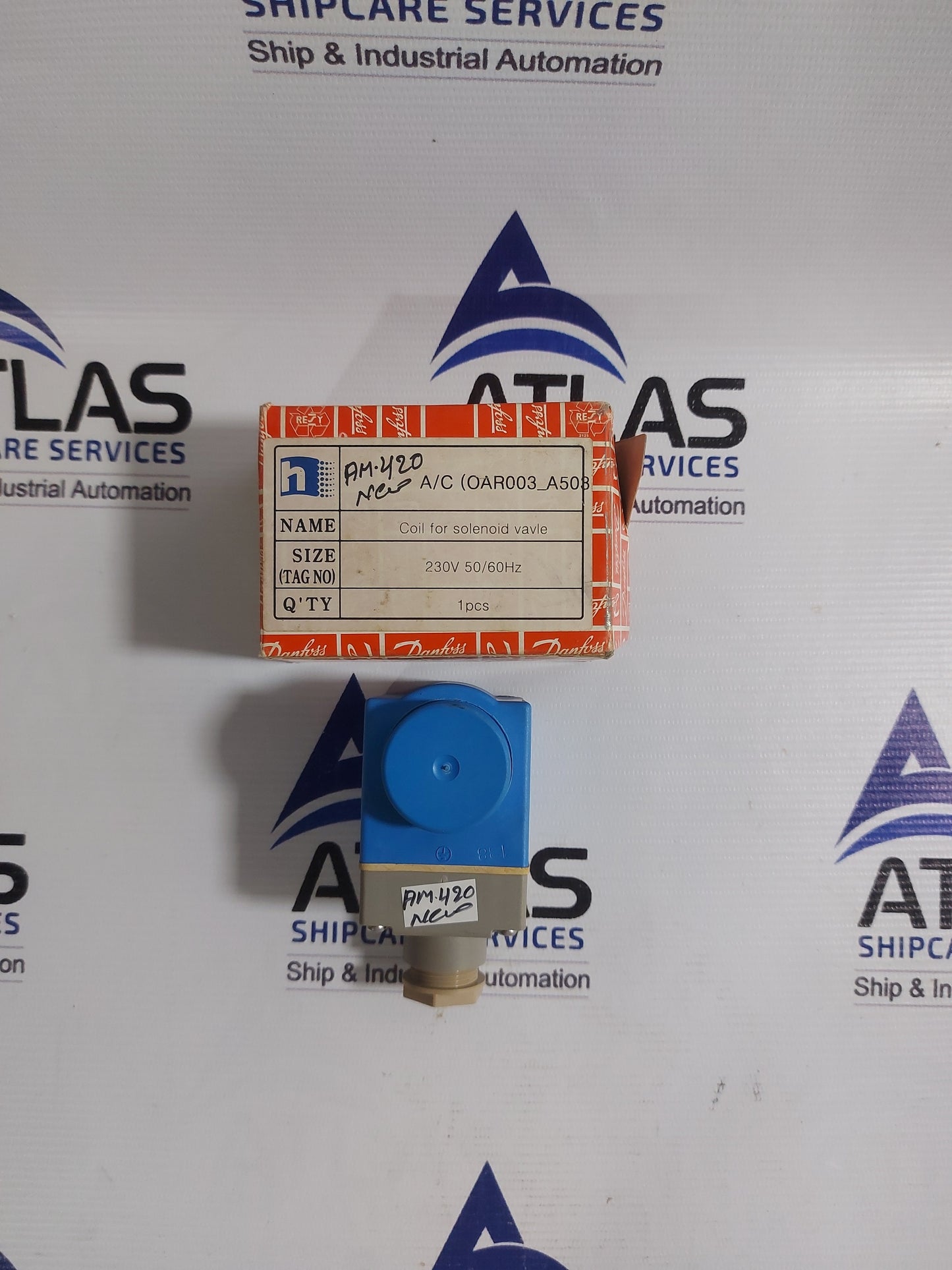 DANFOSS 018F6193 COIL FOR SOLENOID VALVE 018F6732