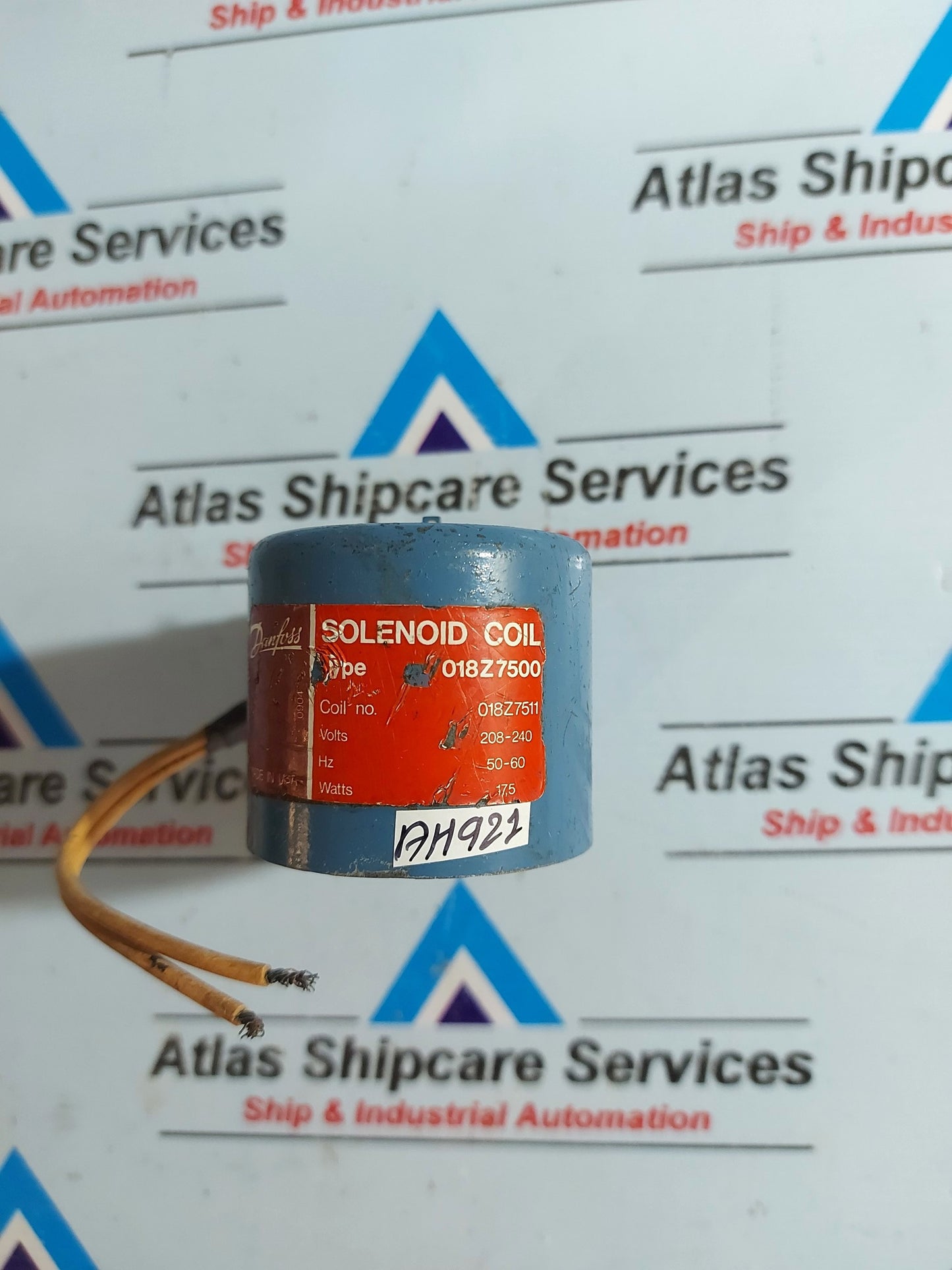 DANFOSS 018Z7500 SOLENOID COIL 208-240V