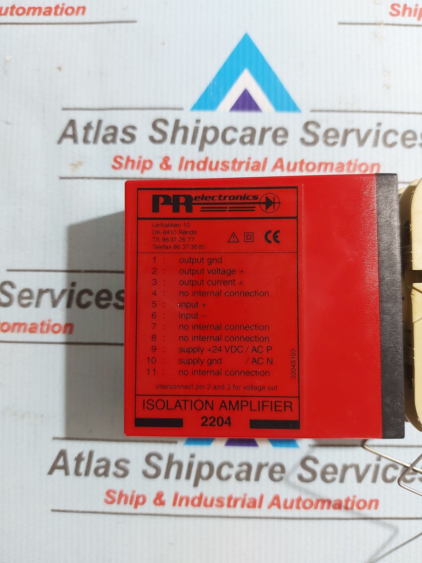 DANFOSS 2204 ISOLATION AMPLIFIER
