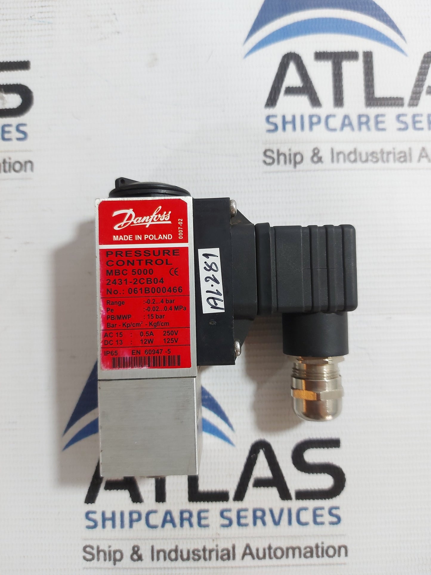 DANFOSS MBC 5000 061B00466 PRESSURE SWITCH
