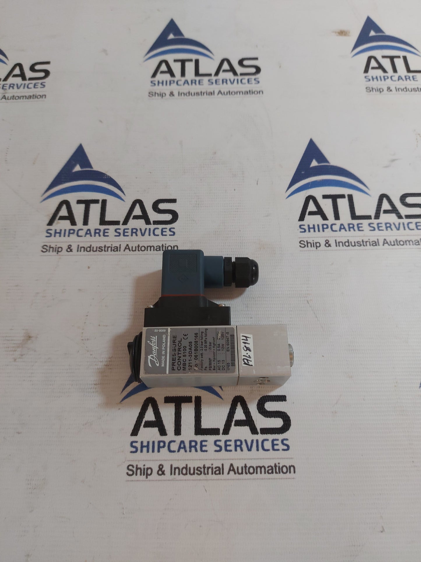 DANFOSS MBC 5100 PRESSURE CONTROL 1211-3DA05