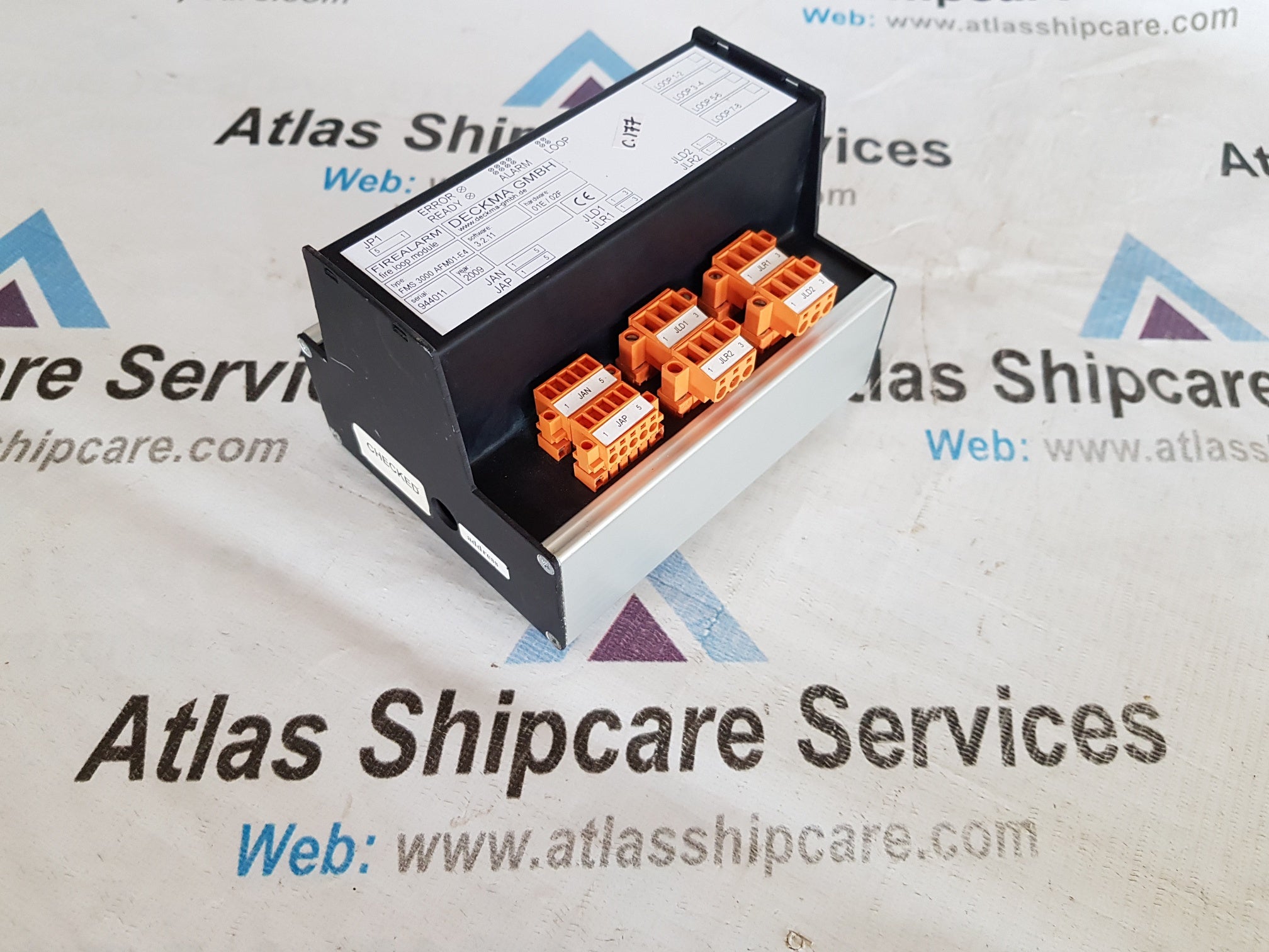 DECKMA FMS 3000 AFM01-E4 FIREALARM FIRELOOP MODULE – Atlas Shipcare ...