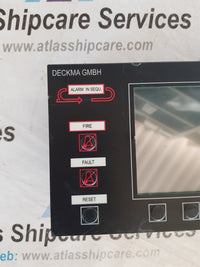 DECKMA FMS 3000 AHT01-E5 FIRE ALARM SYSTEM AFMS 3000