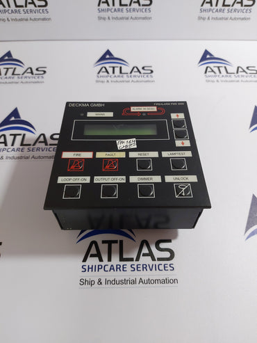 DECKMA FMS 3000 HT01-E6 FIRE ALARM MAIN PANEL