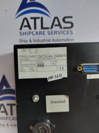 DECKMA FMS 3000 HT01-E6 FIRE ALARM MAIN PANEL