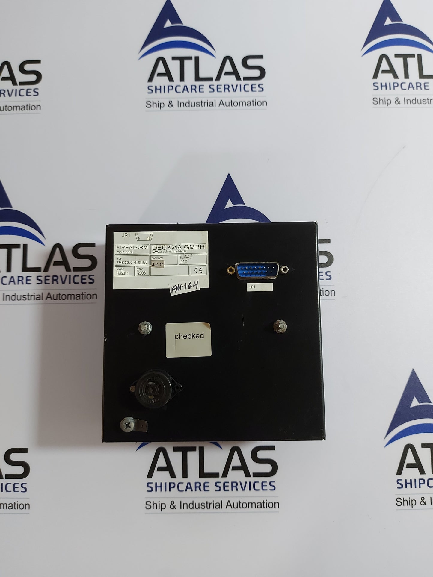 DECKMA FMS 3000 HT01-E6 FIRE ALARM MAIN PANEL