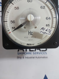 DEESYS W11-F FREQUENCY METER 55~65Hz