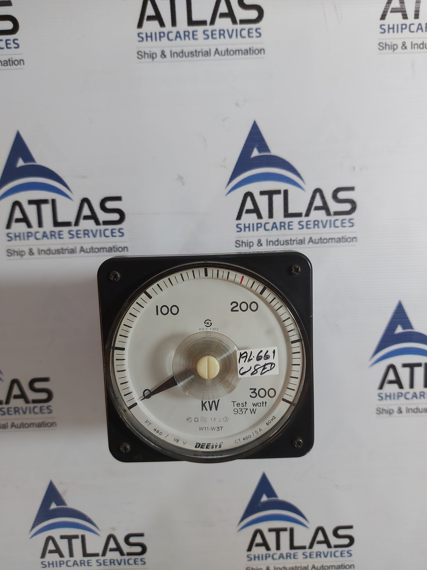 DEESYS W11-W3T PANEL BOARD WATT METER 0-300kW