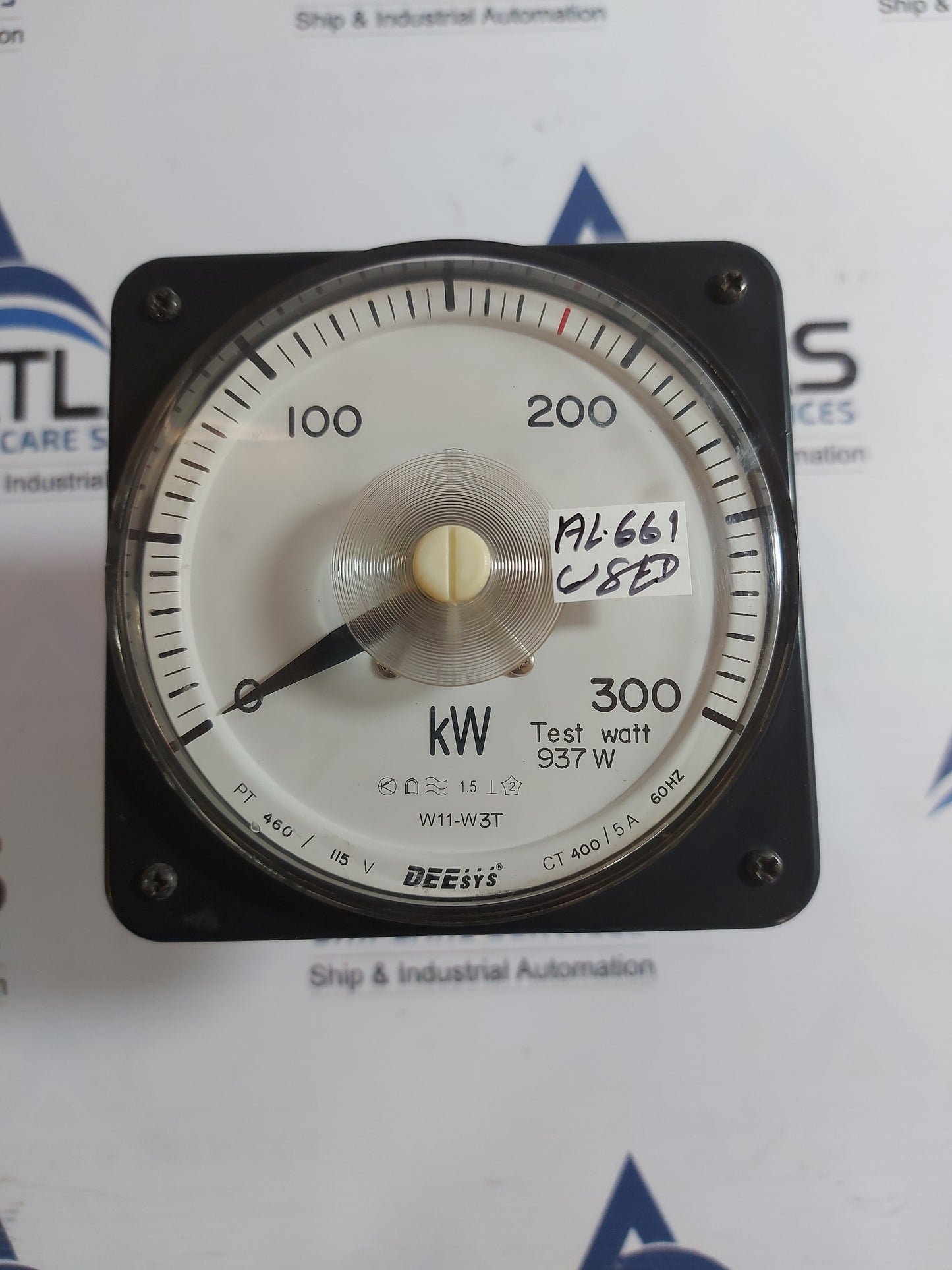 DEESYS W11-W3T PANEL BOARD WATT METER 0-300kW
