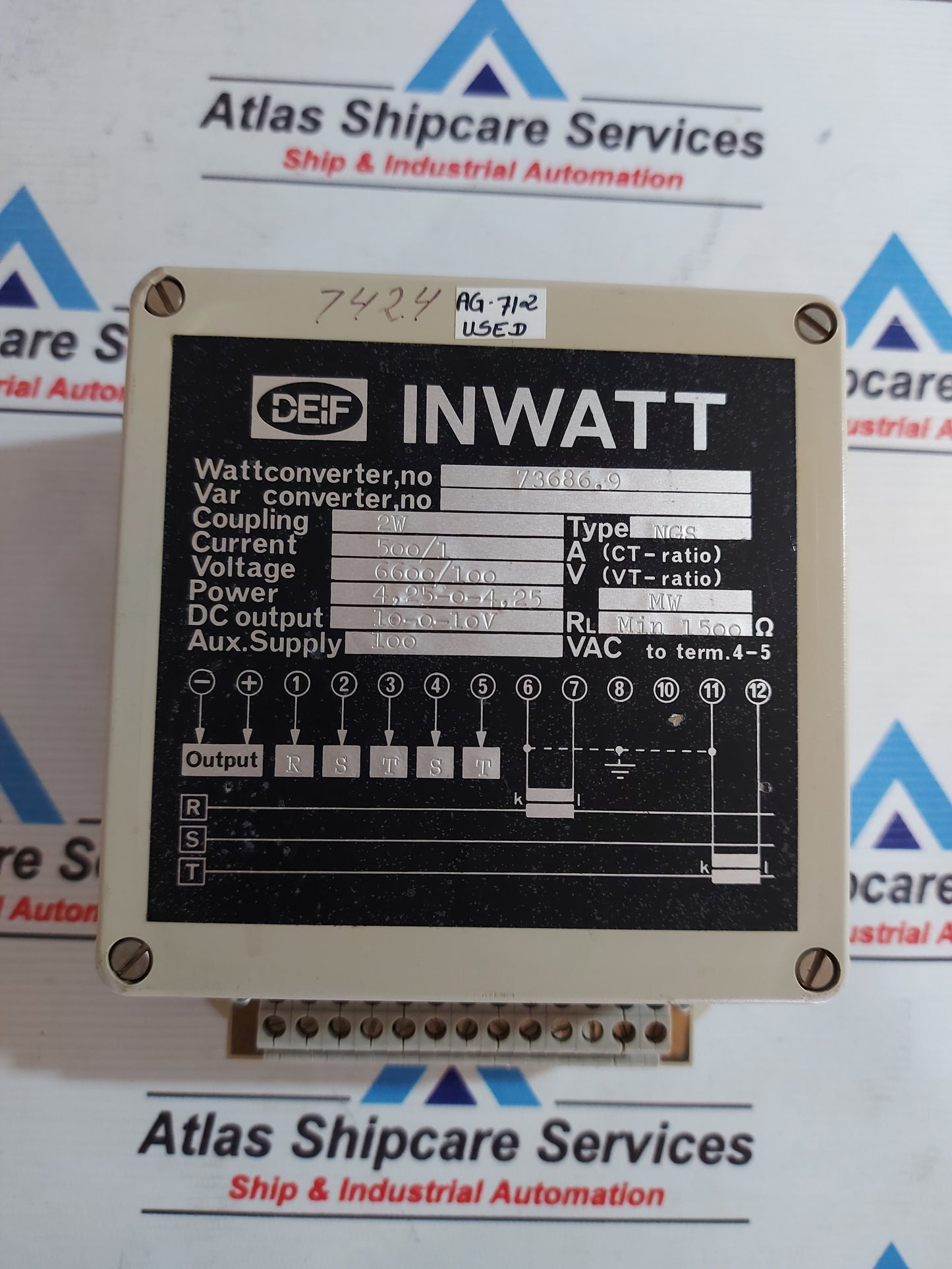 DEIF INWATT NGS CONVERTER 73686.9 AG712