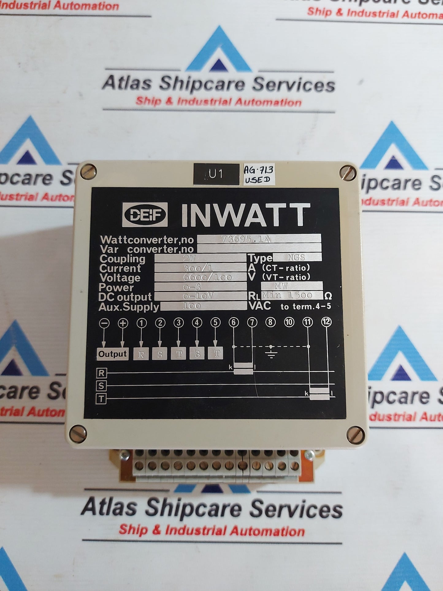 DEIF INWATT NGS CONVERTER 73695.14 AG713