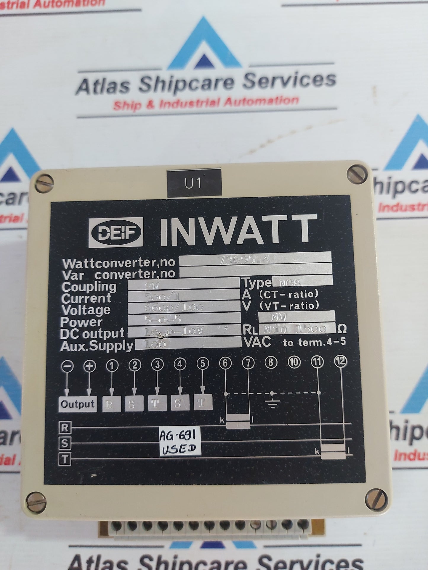 DEIF INWATT NGS CONVERTER 78295.4 AG691