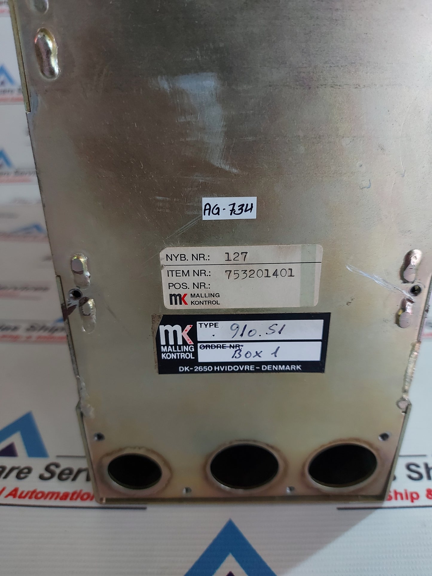 DEIF MALLING KONTROL 910.51 CONTROL PANEL AG734