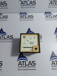 DEIF 0-20 RPM ANALOG PANEL METER