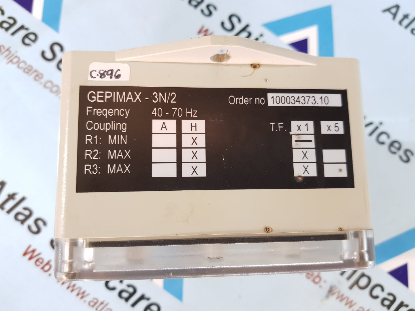 DEIF 100034373.10 REV.POWER OVERLOAD/CURRENT PROTECTION