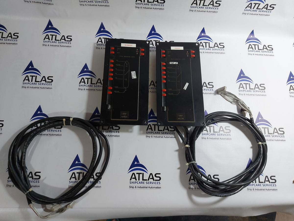 DEIF 827.4 SPARE NAVIGATION LIGHTS CONTROL PANEL