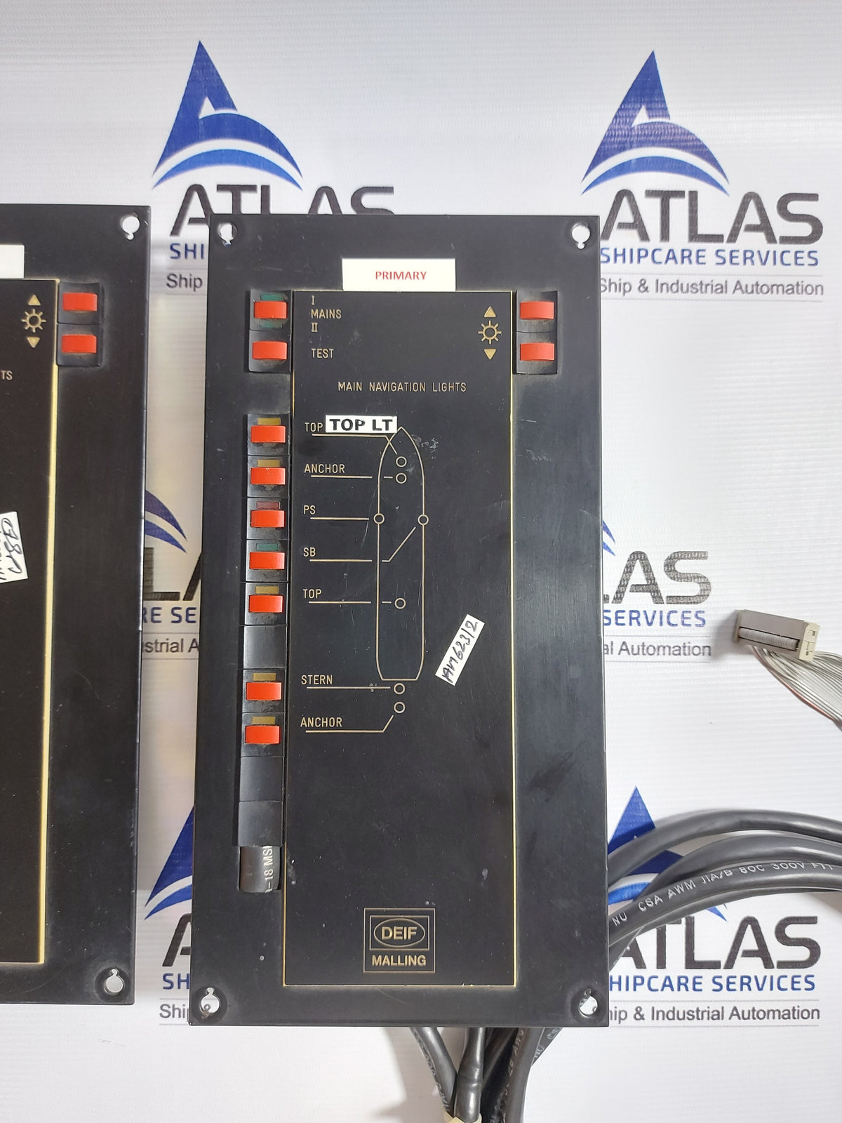 DEIF 827.4 SPARE NAVIGATION LIGHTS CONTROL PANEL