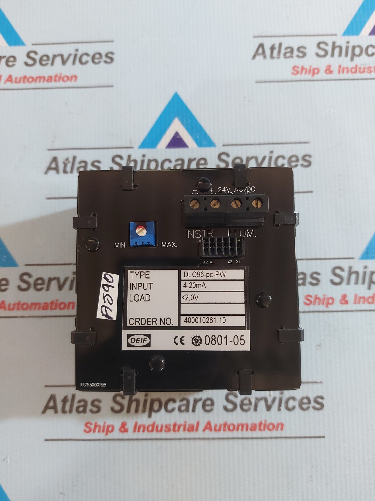 DEIF DLQ96-pc-PW ENGINE RPM INDICATOR 400010261.10 WICHMATIC