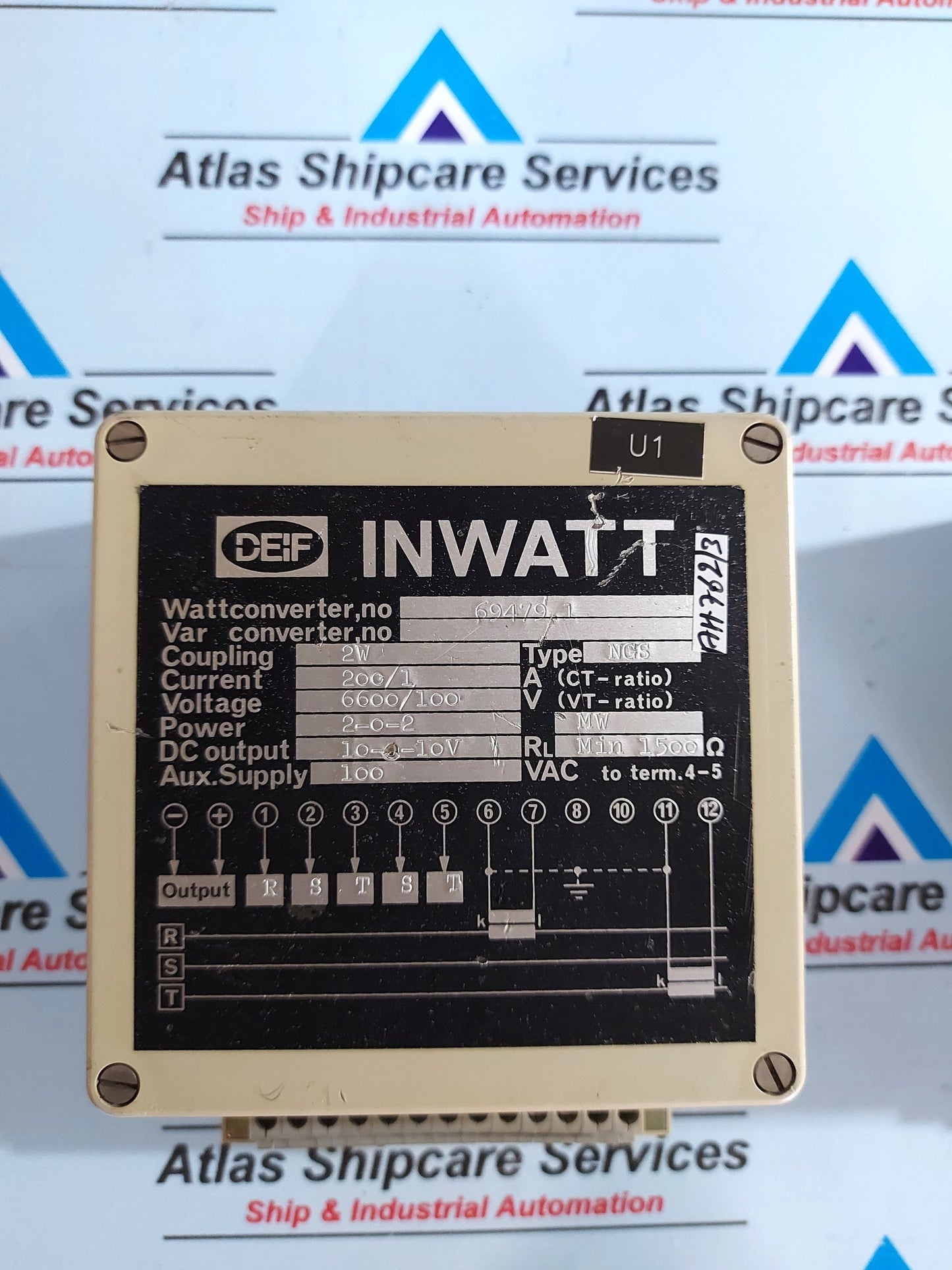 DEIF INWATT NGS CONVERTER 69479.3