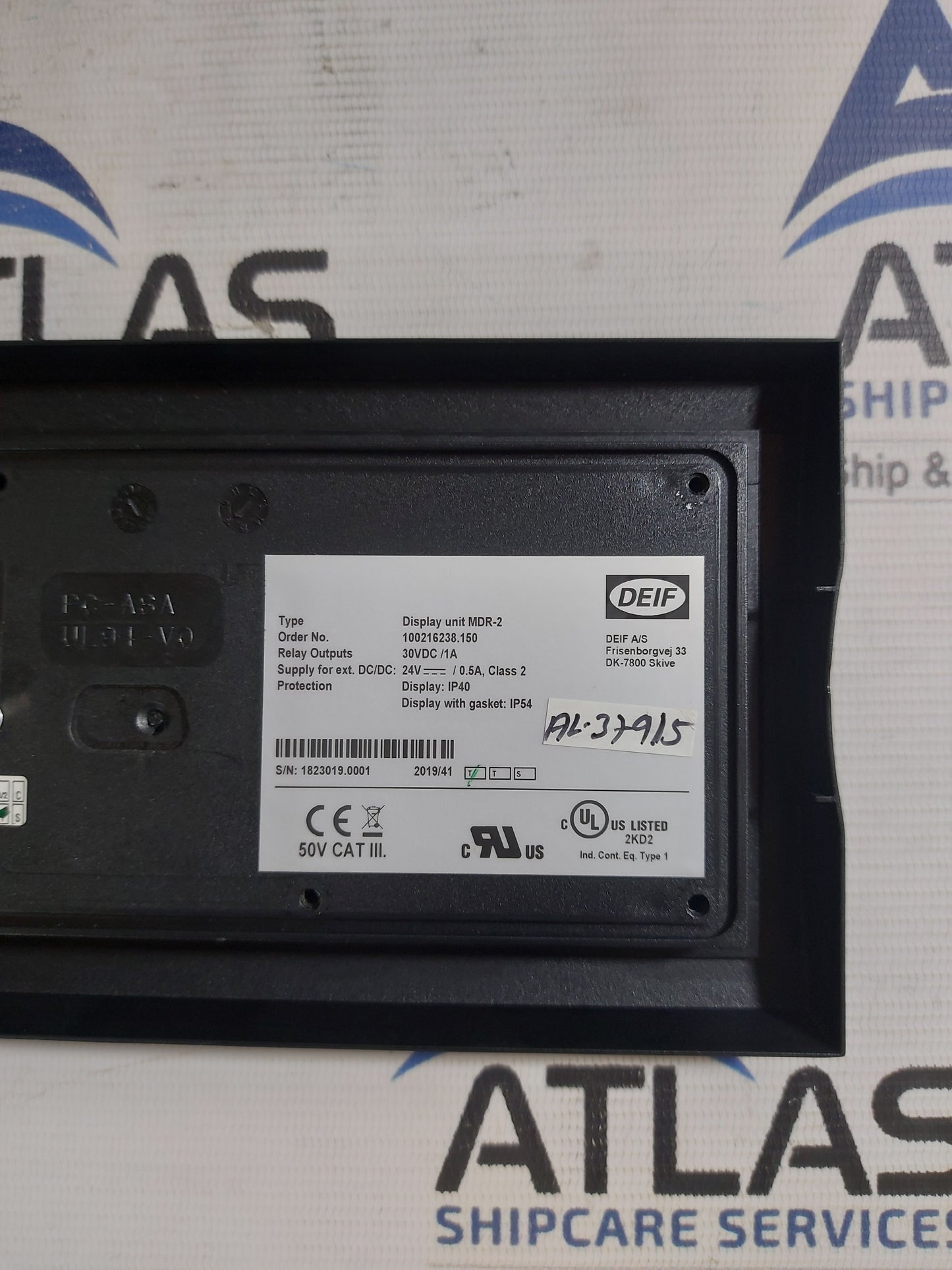 DEIF MDR-2 MULTI DIFFERENTIAL PROTECTION RELAY