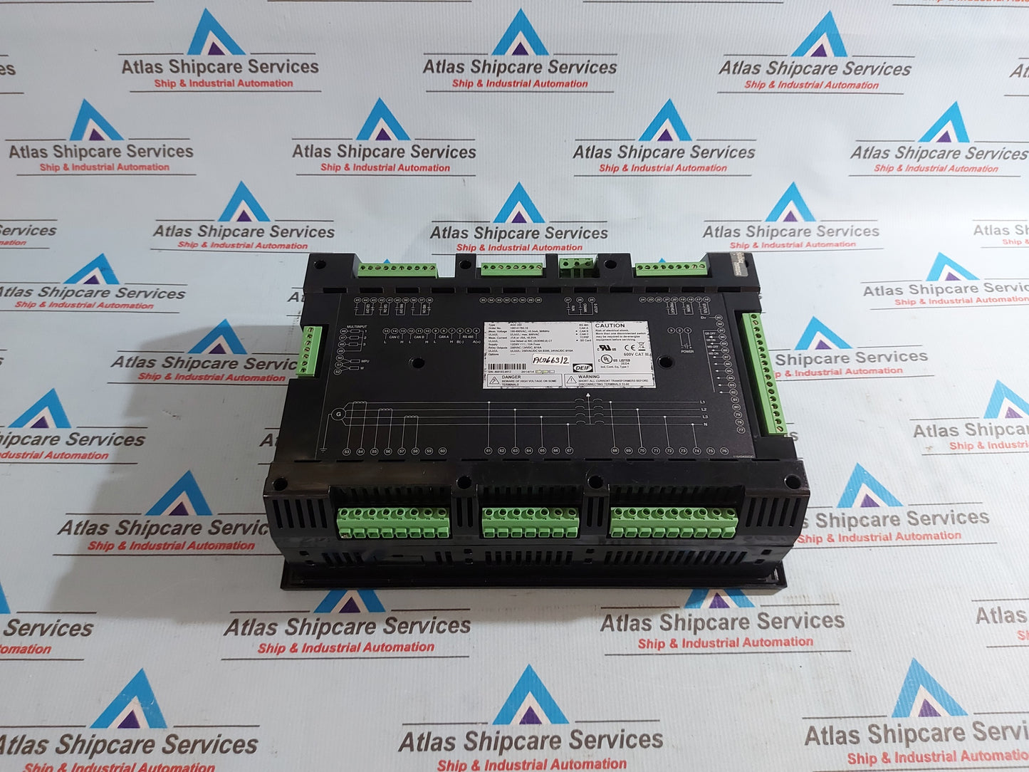 DEIF MULTI-LINE AGC 222 ADVANCED GENSET CONTROLLER 100141792.10