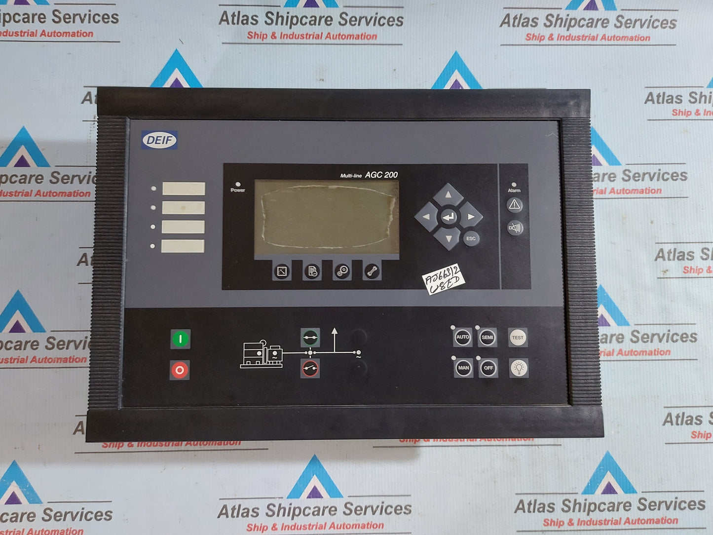 DEIF MULTI-LINE AGC 222 ADVANCED GENSET CONTROLLER 100141792.10