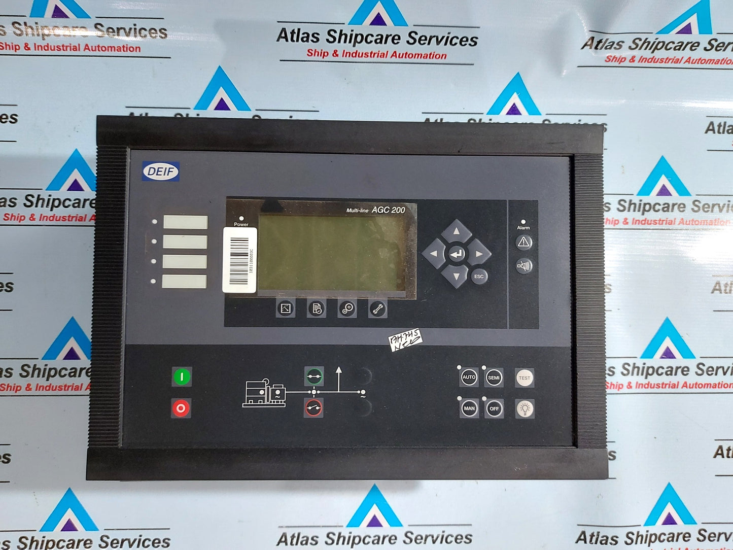 DEIF MULTI-LINE AGC 242 ADVANCED GENSET CONTROLLER