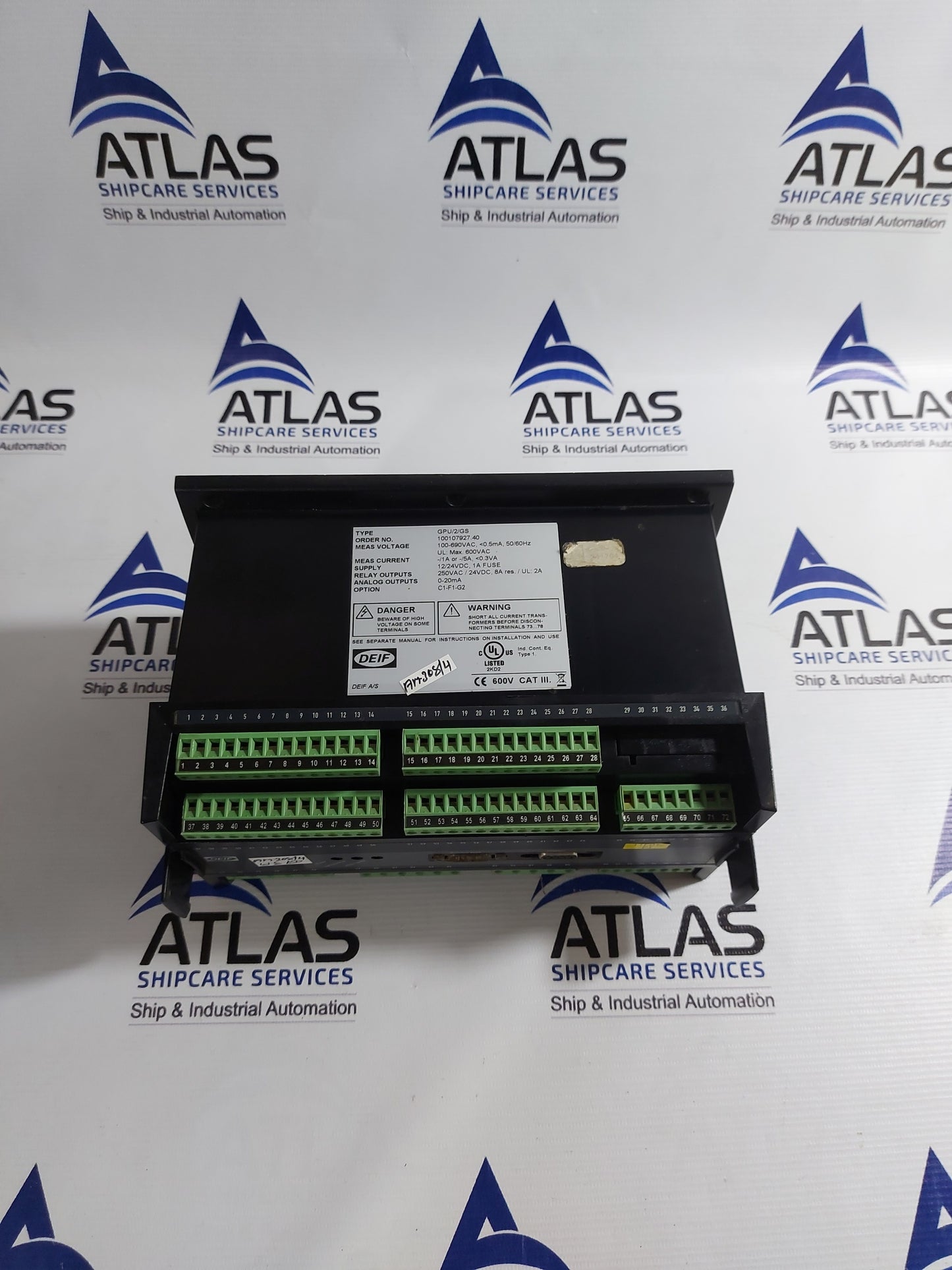 DEIF MULTI-LINE GPU/2/GS GENERATOR PROTECTION UNIT 100107927.40