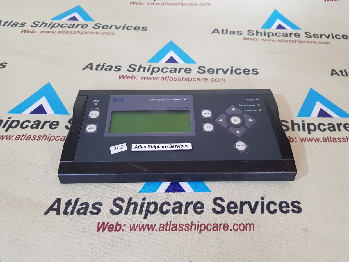 Multi Protection Unit DEIF MULTI-LINE GPU GENERATOR PROTECTION UNIT – Atlas Shipcare Services