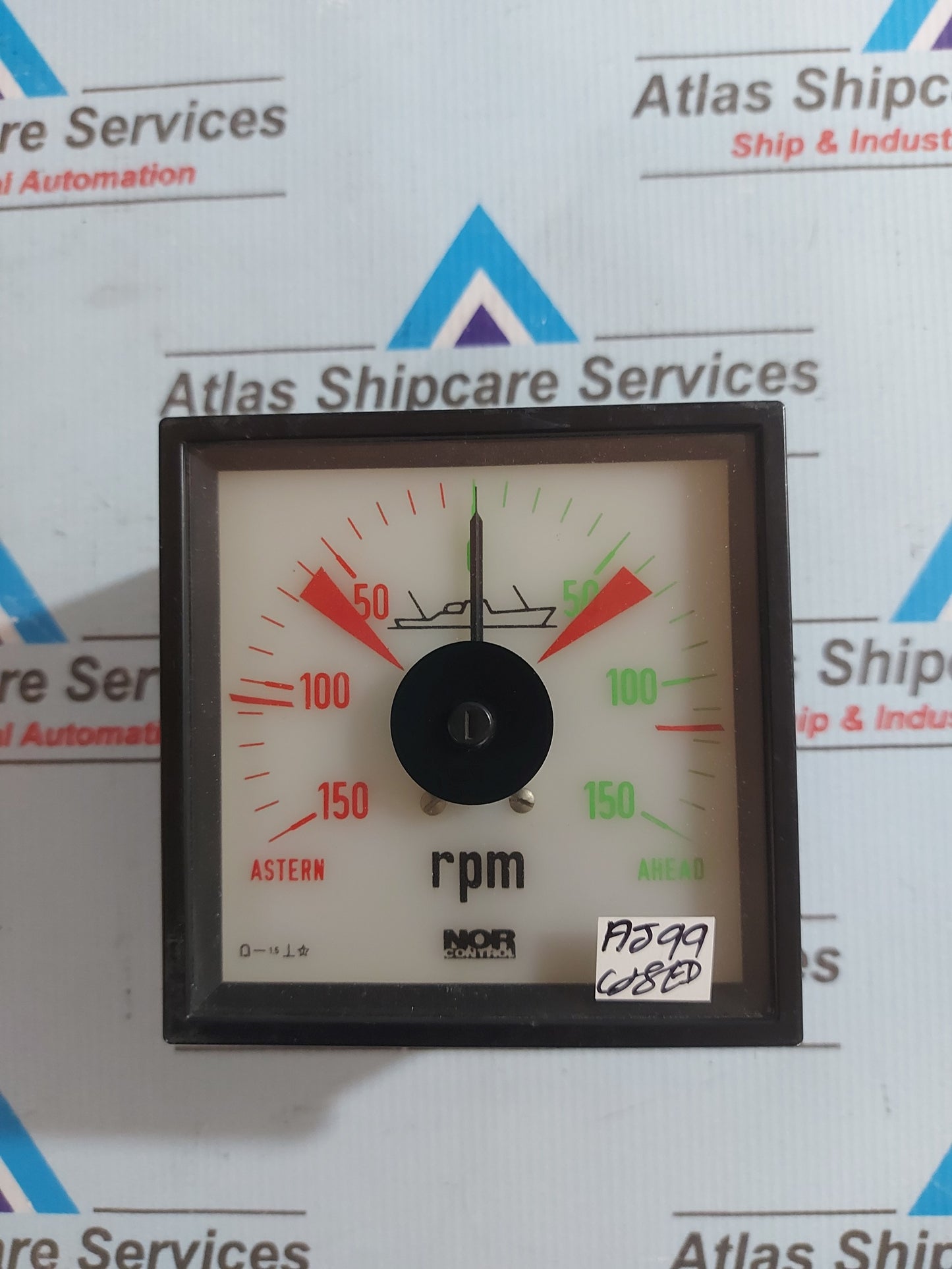 DEIF NORCONTROL DLQ96-PC-NB RPM METER