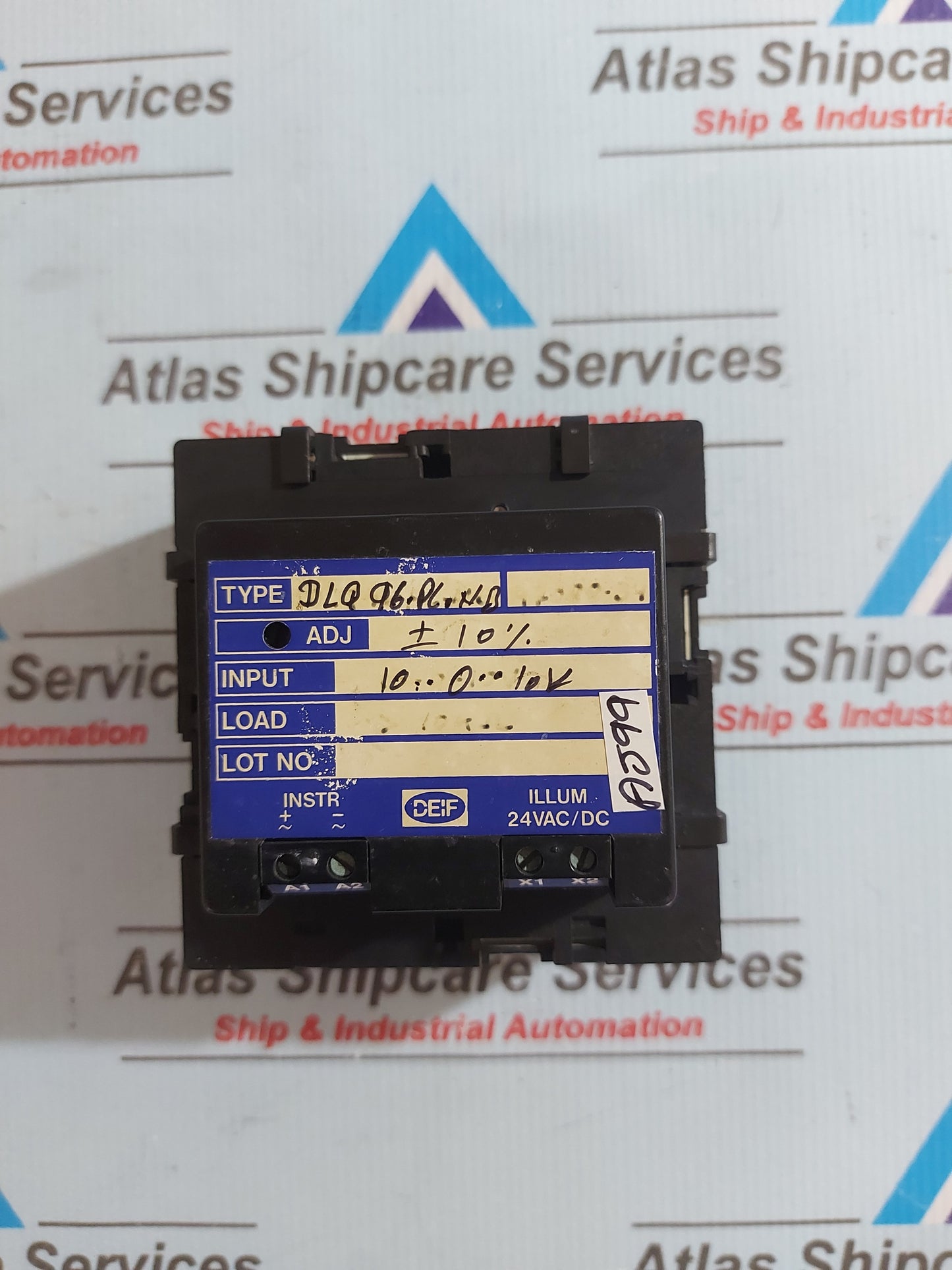 DEIF NORCONTROL DLQ96-PC-NB RPM METER