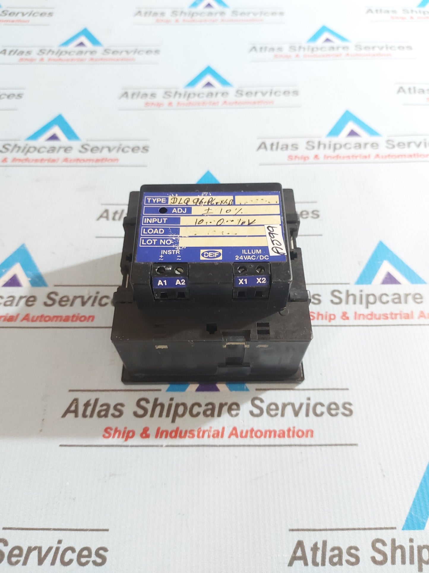DEIF NORCONTROL DLQ96-PC-NB RPM METER