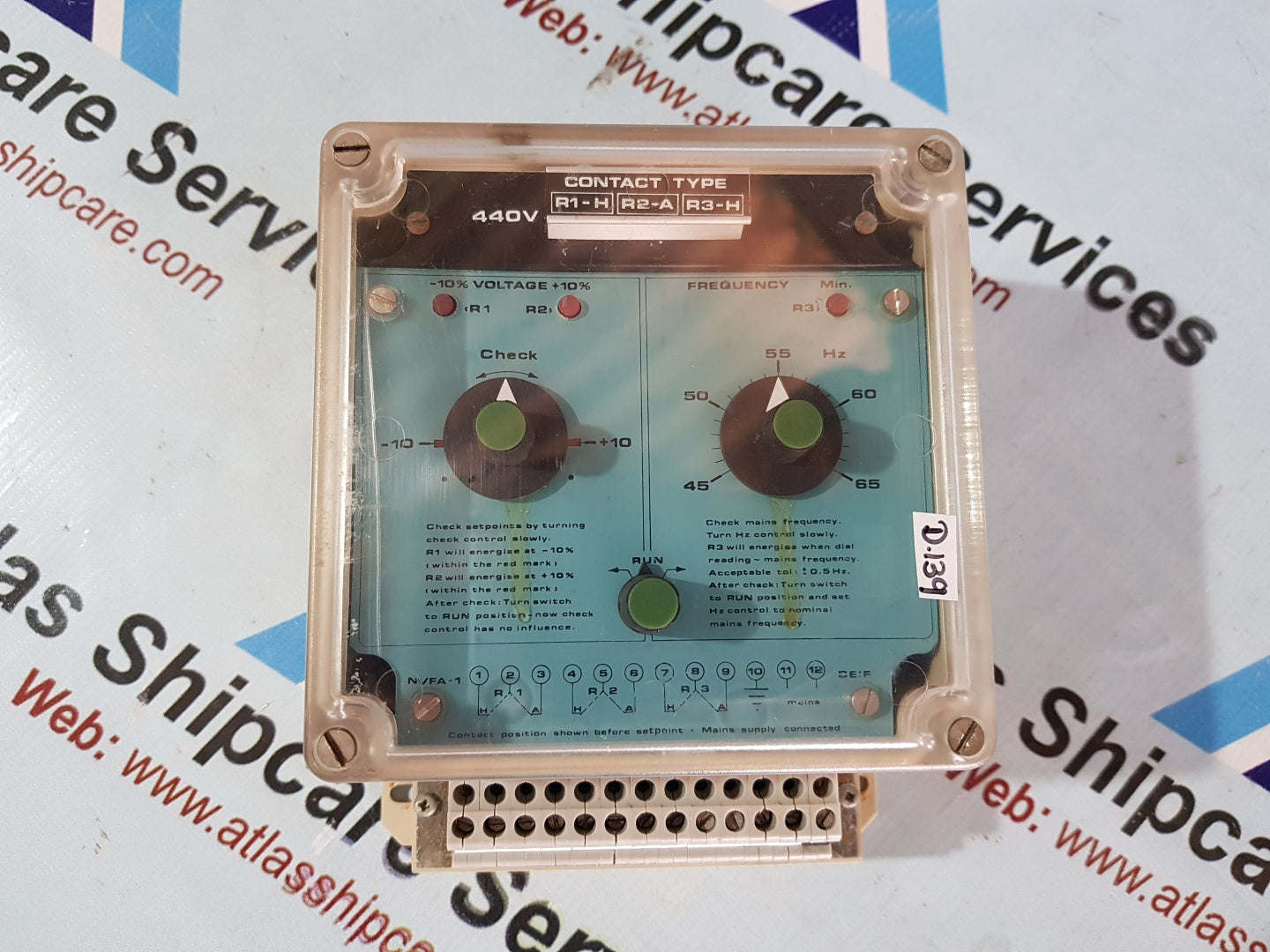 DEIF NVFA-1 VOLTAGE RELAY