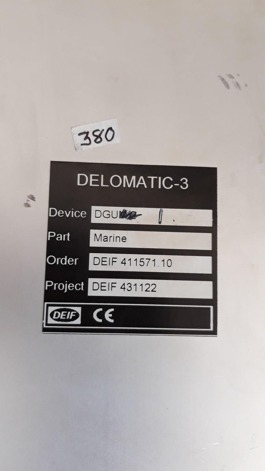 DEIF DELOMATIC 3 PANEL