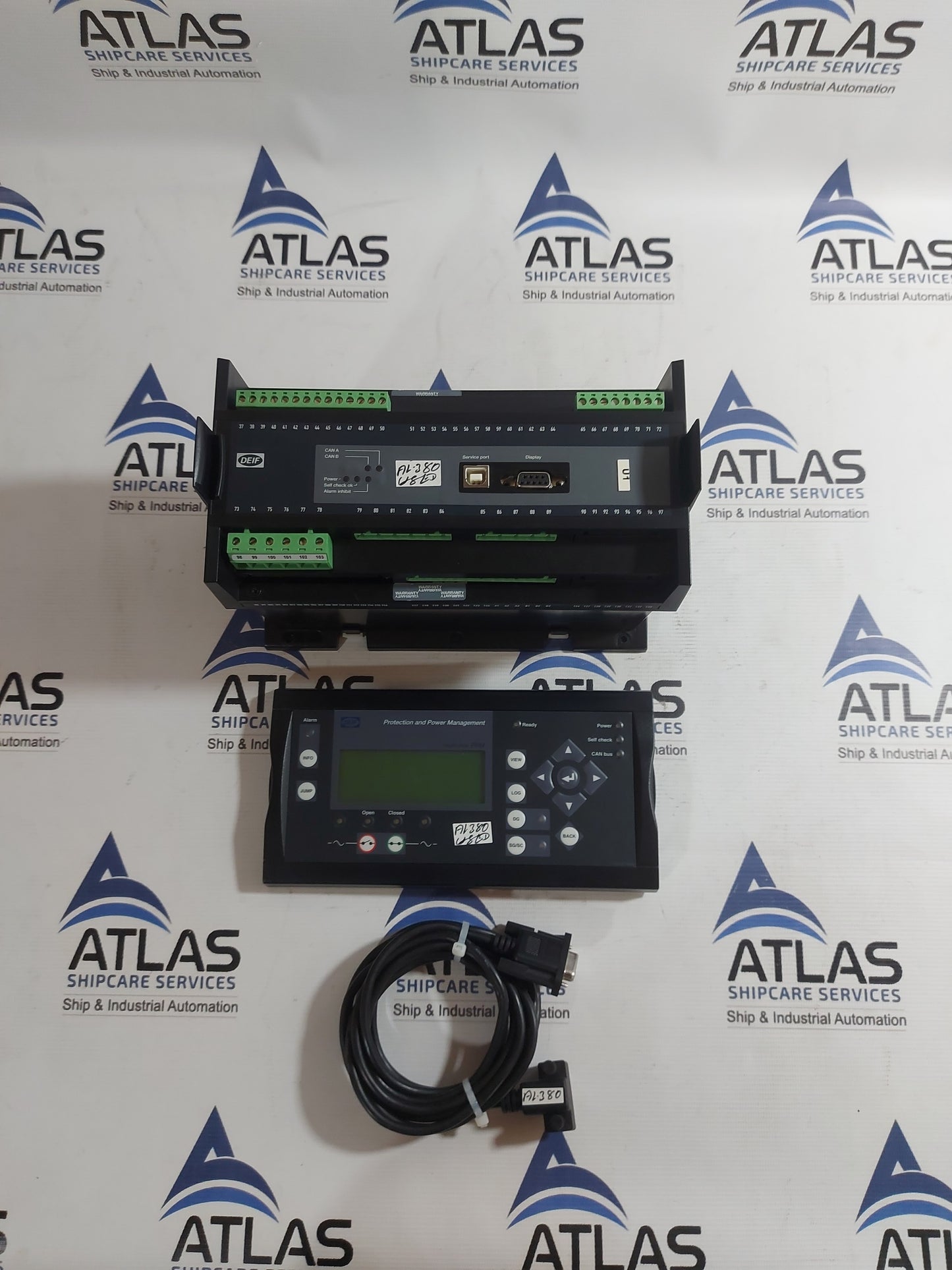 DEIF PPM-3 BTB WITH DU-2/MKIII PROTECTION AND POWER MANAGEMENT DISPLAY