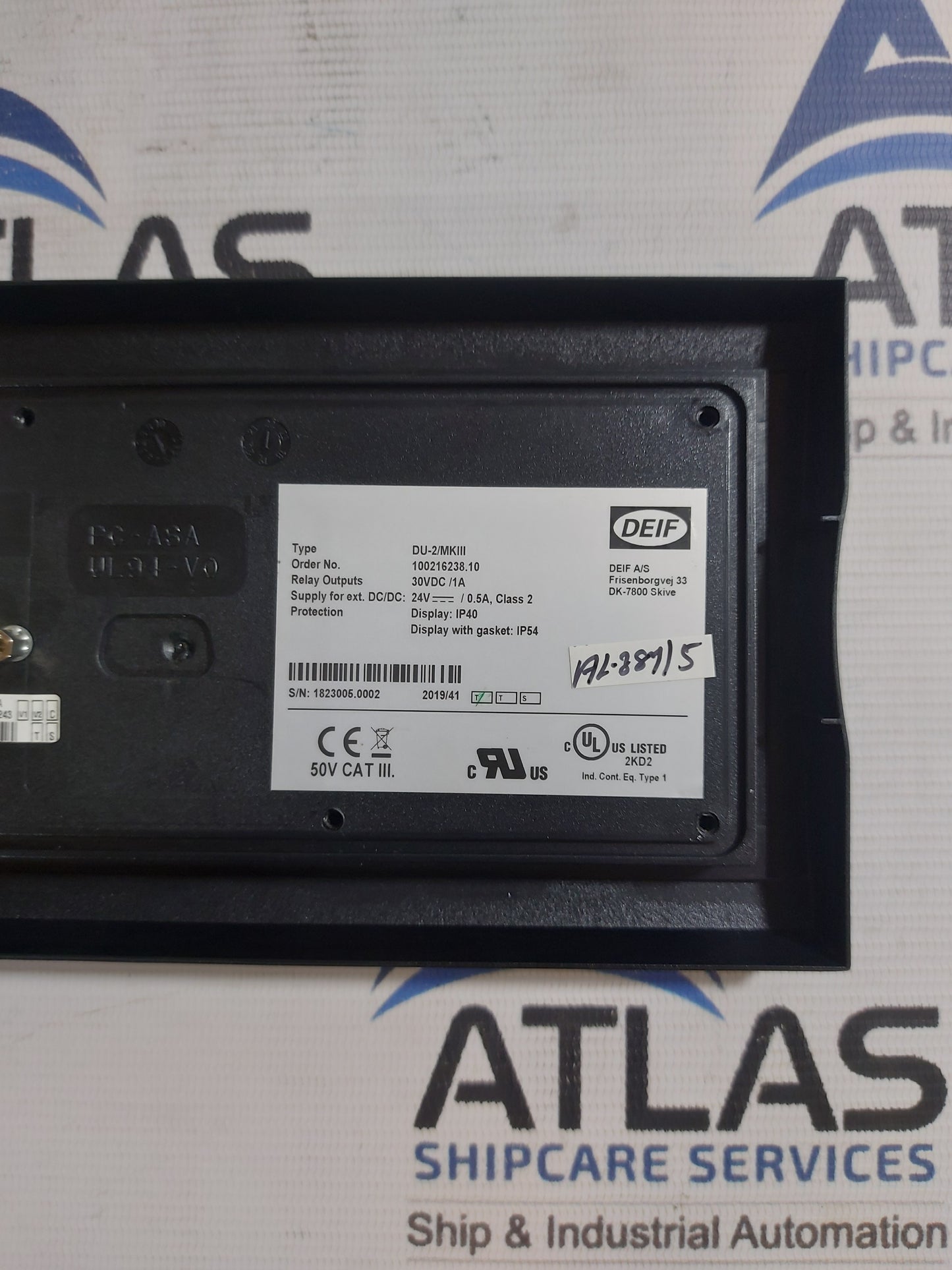 DEIF PPM-3 DG WITH DU-2/MKIII PROTECTION AND POWER MANAGEMENT DISPLAY