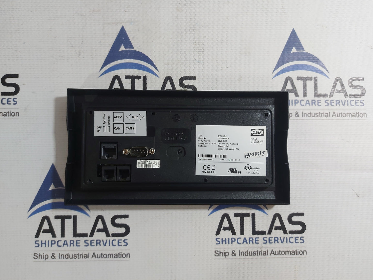DEIF PPM-3 DG WITH DU-2/MKIII PROTECTION AND POWER MANAGEMENT DISPLAY