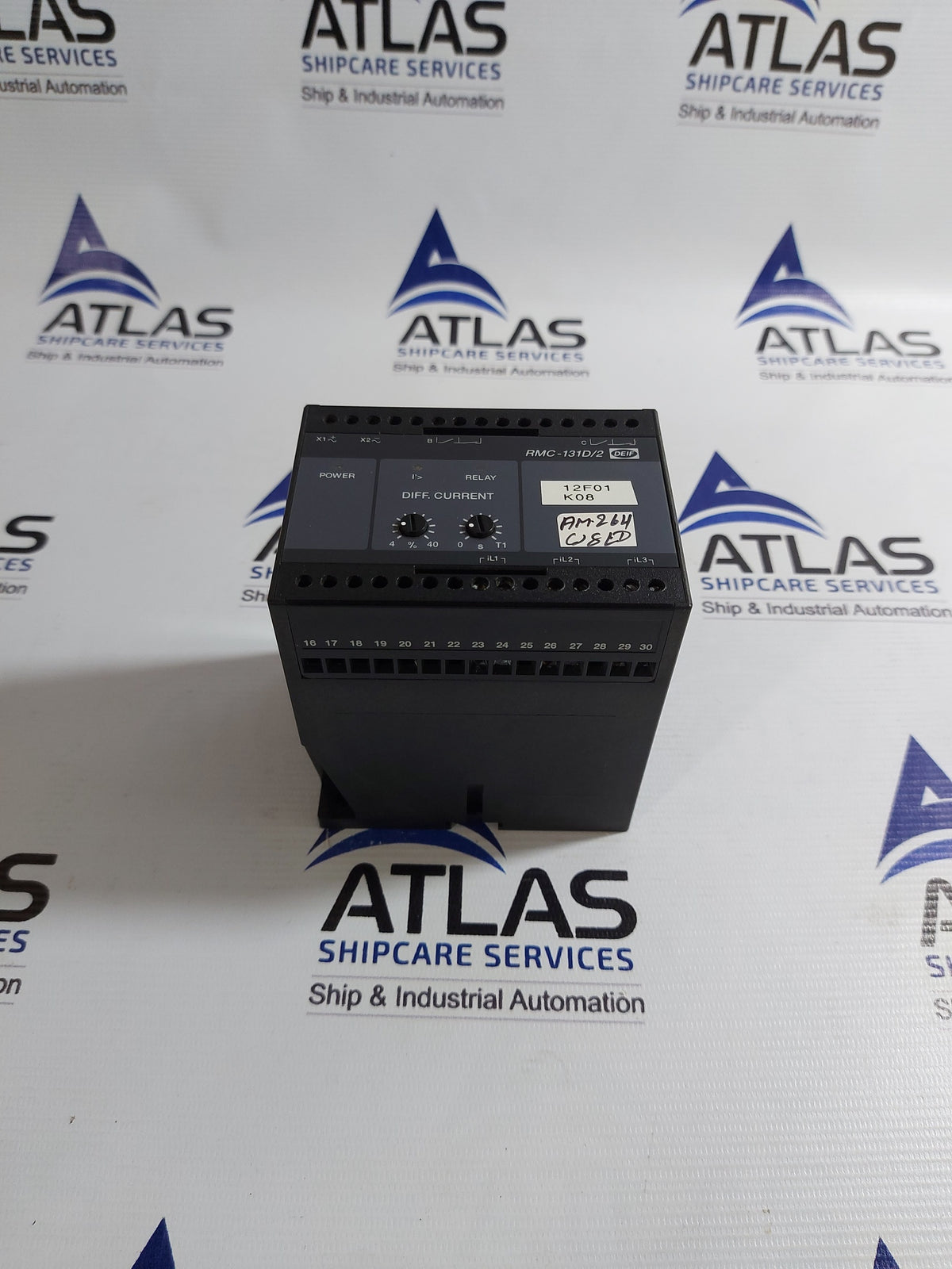 DEIF RMC-131D/2 DIFFERENTIAL CURRENT RELAY 24VDC 5A