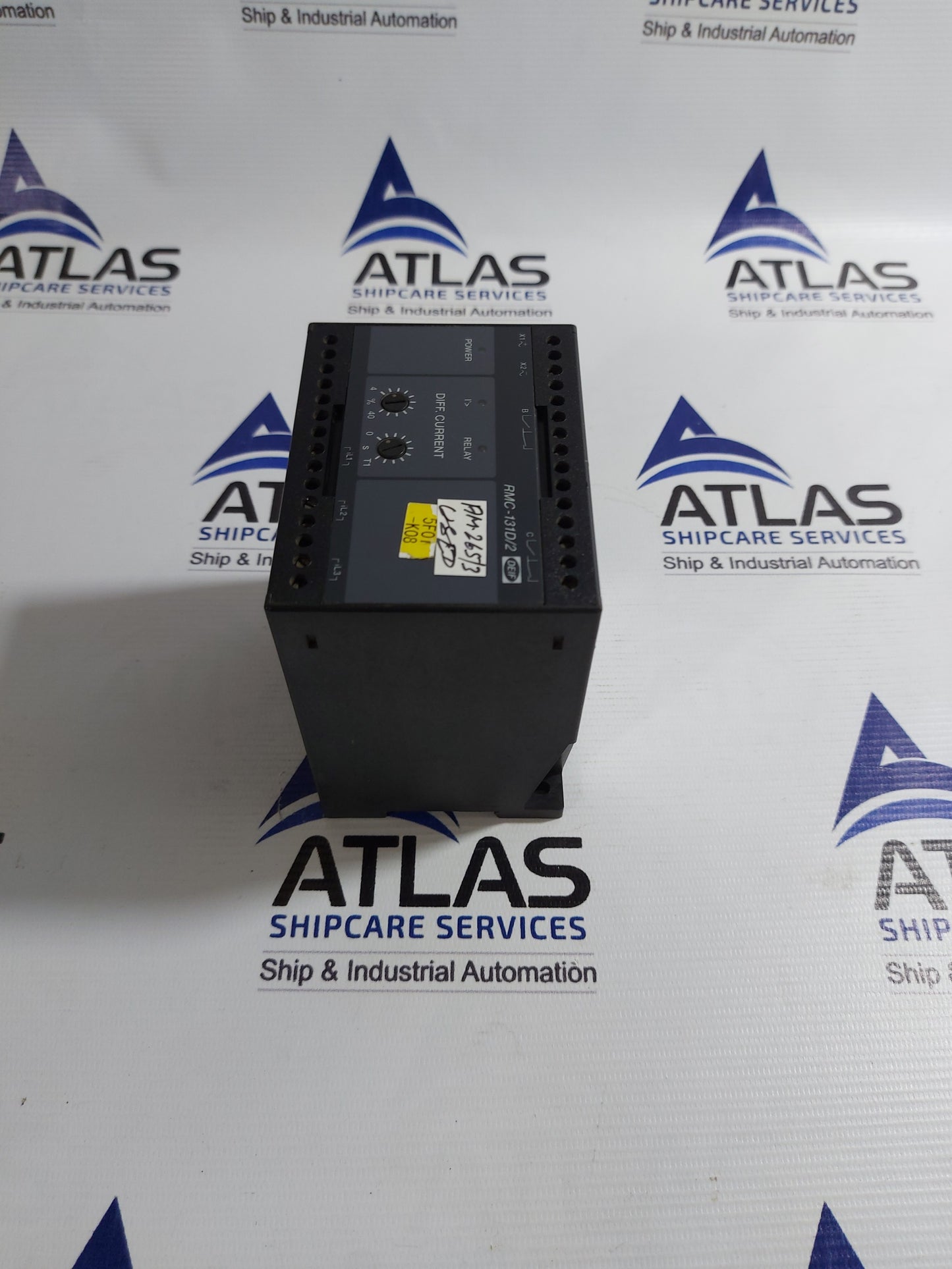 DEIF RMC-131D/2 DIFFERENTIAL CURRENT RELAY 24VDC 5A