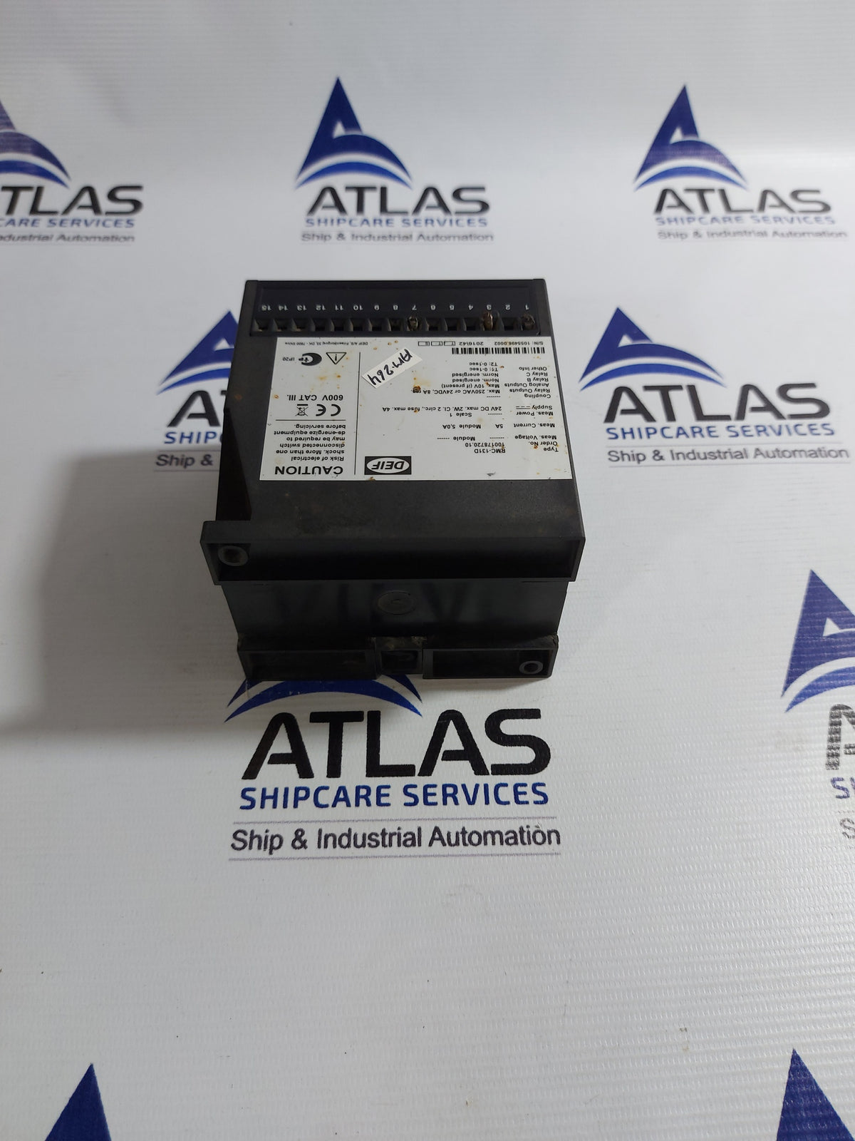 DEIF RMC-131D/2 DIFFERENTIAL CURRENT RELAY 24VDC 5A