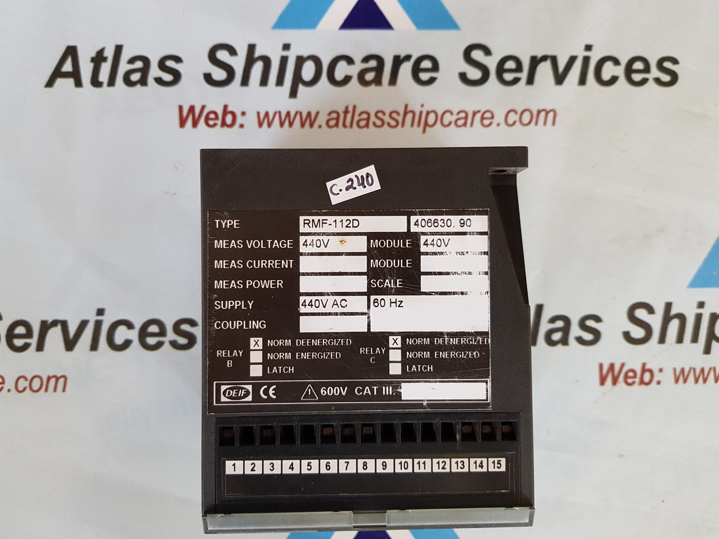 DEIF RMF112D FREQUENCY RELAY