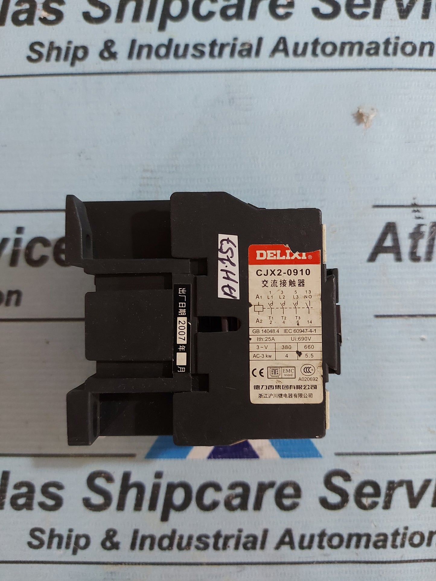 DELIXI CJX2-0910 AC CONTACTOR 25A