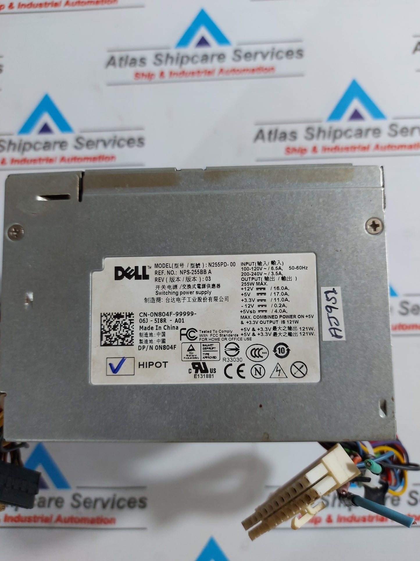 DELL N255PD-00 SWITCHING POWER SUPPLY 255W