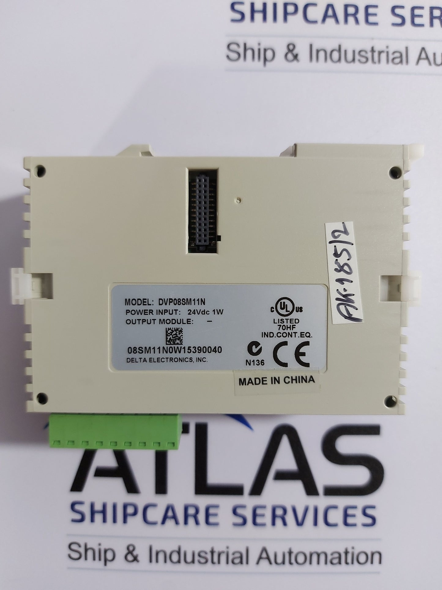 DELTA DVP-08SM DVP08SM11N POWER INPUT MODULE 24VDC 1W