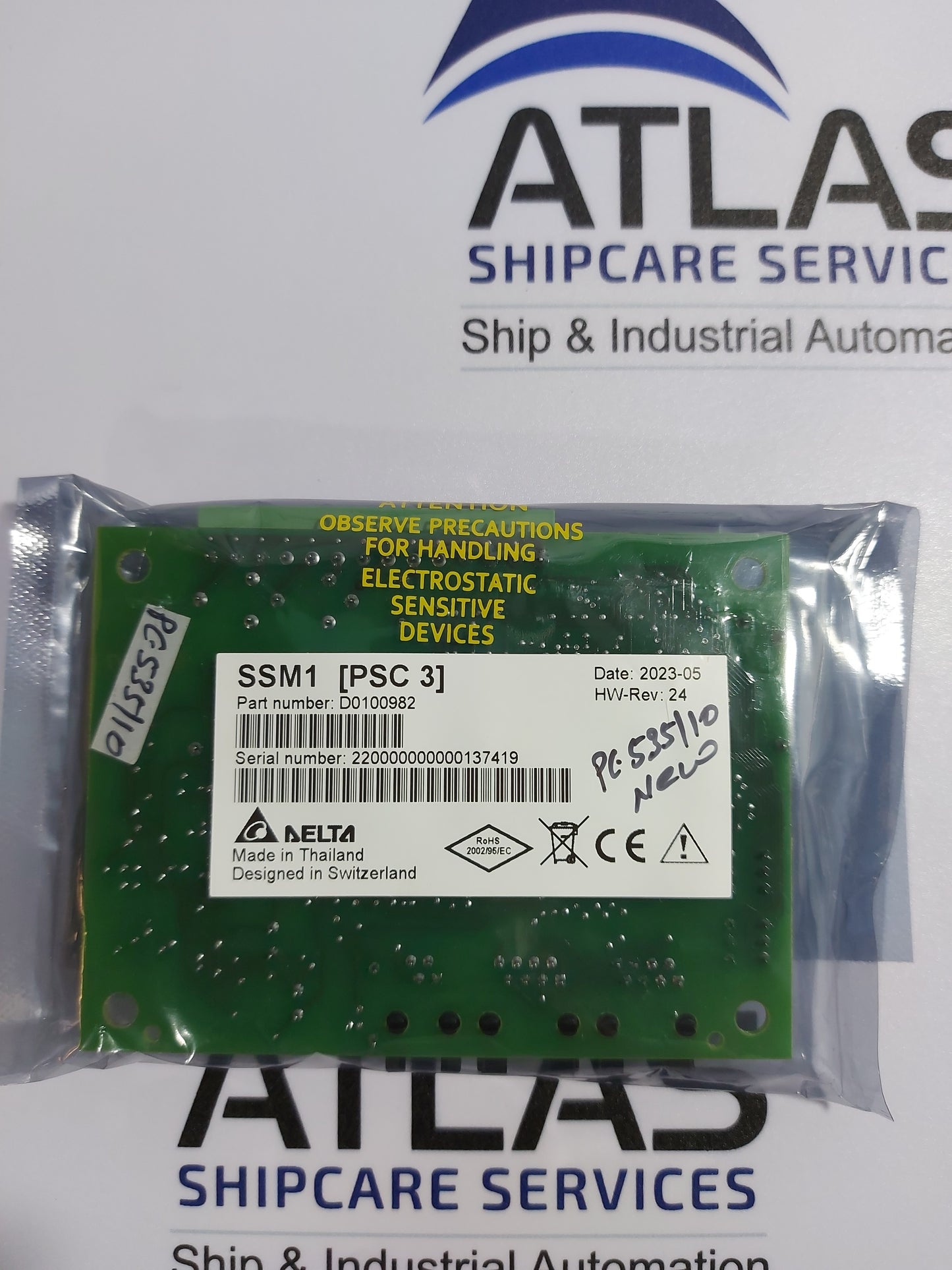 DELTA SSM1 [PSC 3] D0100982 PCB CIRCUIT BOARD